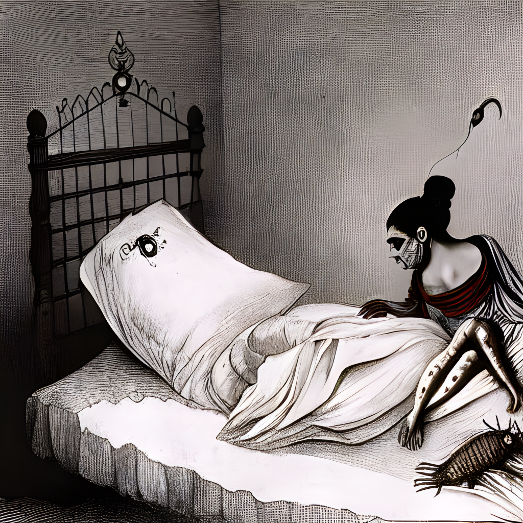 springtails in bed